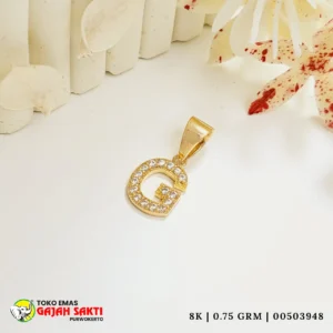 Liontin LETER G AD FULL