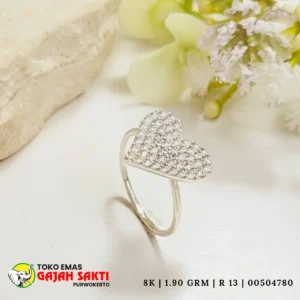 Cincin AD FULL WARU SILVER